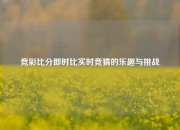 竞彩比分即时比实时竞猜的乐趣与挑战