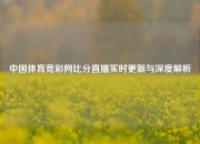 中国体育竞彩网比分直播实时更新与深度解析