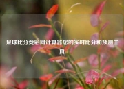 足球比分竞彩网计算器您的实时比分和预测工具