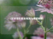 5足球竞彩精准预测与策略解析