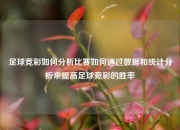 足球竞彩如何分析比赛如何通过数据和统计分析来提高足球竞彩的胜率