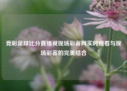 竞彩足球比分直播视现场彩客网实时观看与现场彩客的完美结合