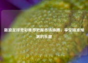 新浪足球竞彩推荐把握市场脉搏，享受精准预测的乐趣