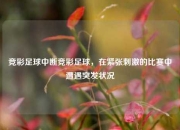 竞彩足球中断竞彩足球，在紧张刺激的比赛中遭遇突发状况