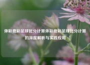 体彩竞彩足球比分计算体彩竞彩足球比分计算的深度解析与实践应用