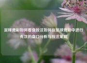 足球竞彩如何看盘投注如何在足球竞彩中进行有效的盘口分析与投注策略