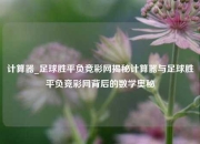 计算器_足球胜平负竞彩网揭秘计算器与足球胜平负竞彩网背后的数学奥秘