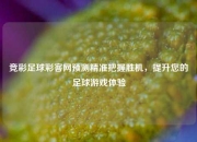竞彩足球彩客网预测精准把握胜机，提升您的足球游戏体验