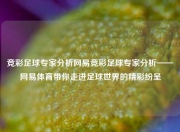 竞彩足球专家分析网易竞彩足球专家分析——网易体育带你走进足球世界的精彩纷呈