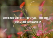 凤凰体育竞彩足球比分鹊飞万里，凤凰展翅——竞彩足球比分的精彩纷呈