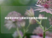 体彩竞彩网比分揭秘实时数据背后的精彩
