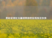 竞彩足球比分盈球网你的在线投注伙伴