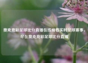 奥克竞彩足球比分直播在线观看实时足球赛事，尽在奥克竞彩足球比分直播