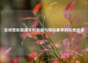 足球竞彩直播实时数据与精彩赛事的完美结合