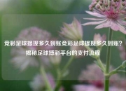 竞彩足球提现多久到账竞彩足球提现多久到账？揭秘足球博彩平台的支付流程