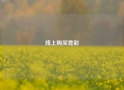 线上购买竞彩