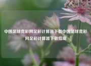 中国足球竞彩网足彩计算器下载中国足球竞彩网足彩计算器下载指南