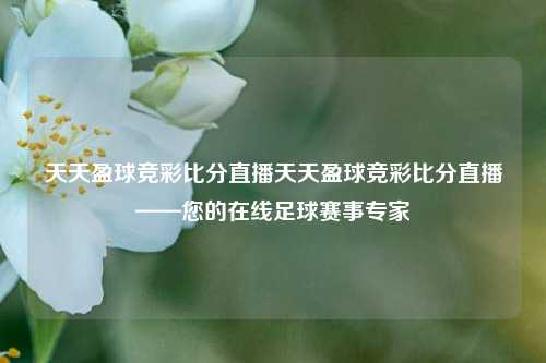 天天盈球竞彩比分直播天天盈球竞彩比分直播——您的在线足球赛事专家
