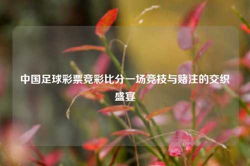 中国足球彩票竞彩比分一场竞技与赌注的交织盛宴