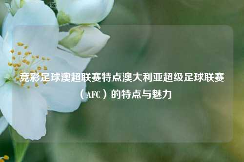 竞彩足球澳超联赛特点澳大利亚超级足球联赛（AFC）的特点与魅力