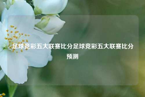 足球竞彩五大联赛比分足球竞彩五大联赛比分预测