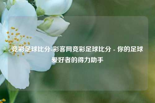 竞彩足球比分-彩客网竞彩足球比分 - 你的足球爱好者的得力助手