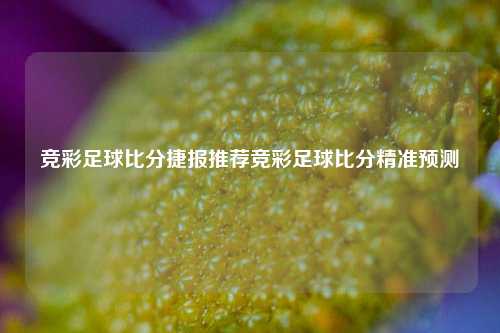 竞彩足球比分捷报推荐竞彩足球比分精准预测