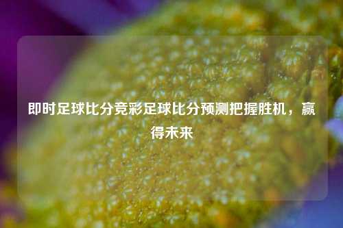 即时足球比分竞彩足球比分预测把握胜机，赢得未来